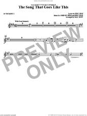 Cover icon of The Song That Goes like This sheet music for orchestra/band (bb trumpet 2) by Mac Huff, Eric Idle and John Du Prez, intermediate skill level
