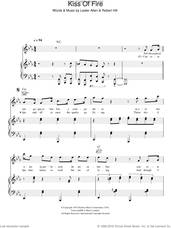 Cover icon of Kiss Of Fire sheet music for voice, piano or guitar by Hugh Laurie, Lester Allen and Robert Hill, intermediate skill level