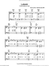 Cover icon of Lukketid sheet music for voice, piano or guitar by Helle Marstrand, intermediate skill level