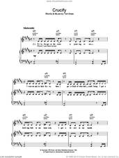 Cover icon of Crucify sheet music for voice, piano or guitar by Tori Amos, intermediate skill level