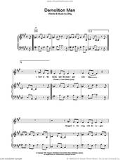 Cover icon of Demolition Man sheet music for voice, piano or guitar by The Police and Sting, intermediate skill level