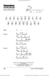 Cover icon of Somewhere (from West Side Story) sheet music for ukulele (chords) by Leonard Bernstein, intermediate skill level