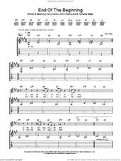 Cover icon of End Of The Beginning sheet music for guitar (tablature) by Black Sabbath, John Osbourne, Terrence Butler and Tony Iommi, intermediate skill level