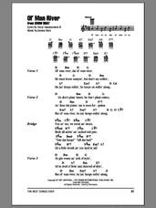 Cover icon of Ol' Man River sheet music for ukulele (chords) by Oscar II Hammerstein and Jerome Kern, intermediate skill level