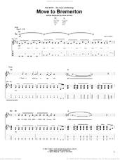 Cover icon of Move To Bremerton sheet music for guitar (tablature) by MxPx and Mike Herrera, intermediate skill level