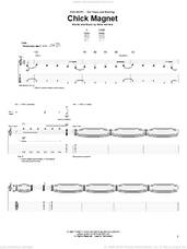 Cover icon of Chick Magnet sheet music for guitar (tablature) by MxPx and Mike Herrera, intermediate skill level