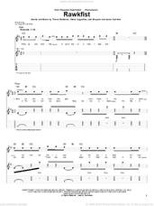 Cover icon of Rawkfist sheet music for guitar (tablature) by Thousand Foot Krutch, Aaron Sprinkle, Joel Bruyere, Steve Augustine and Trevor McNevan, intermediate skill level