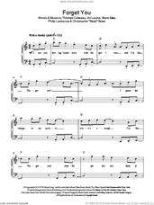 Cover icon of Forget You sheet music for piano solo by Bruno Mars, Cee Lo Green, Ari Levine, Christopher 
