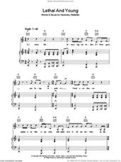 Cover icon of Lethal And Young sheet music for voice, piano or guitar by Hawksley Workman, intermediate skill level
