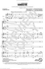 Cover icon of Radioactive sheet music for choir (SSA: soprano, alto) by Mark Brymer and Imagine Dragons, intermediate skill level