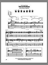 Cover icon of Nevertheless sheet music for guitar (tablature) by Allman Brothers Band, intermediate skill level