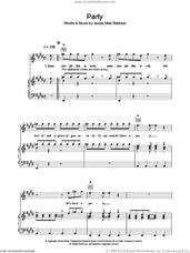 Cover icon of Party sheet music for voice, piano or guitar by Paul McCartney and Jessie Mae Robinson, intermediate skill level