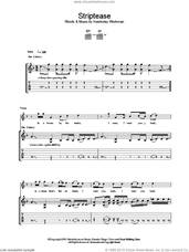 Cover icon of Striptease sheet music for guitar (tablature) by Hawksley Workman, intermediate skill level
