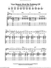 Cover icon of Your Beauty Must Be Rubbing Off sheet music for guitar (tablature) by Hawksley Workman, intermediate skill level
