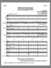 Cover icon of Fairest Lord Jesus (You Are Beautiful to Me) (COMPLETE) sheet music for orchestra/band by Heather Sorenson, intermediate skill level