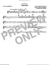 Cover icon of Charade (complete set of parts) sheet music for orchestra/band by Henry Mancini and Ed Lojeski, intermediate skill level