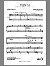 Cover icon of The Ship I Sail sheet music for choir (SSA: soprano, alto) by Mac Huff and John Jacobson, intermediate skill level