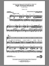 Cover icon of High School Musical sheet music for choir (SAB: soprano, alto, bass) by Roger Emerson, intermediate skill level