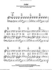 Cover icon of Juliet sheet music for voice, piano or guitar by LAWSON, Andrew Brown, Carl Falk, Eric Turner and Michel Zitron, intermediate skill level