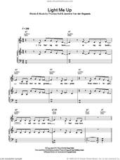Cover icon of Light Me Up sheet music for voice, piano or guitar by Birdy, Jasmine Van den Bogaerde and Tom Hull, intermediate skill level