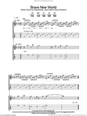 Cover icon of Brave New World sheet music for guitar (tablature) by Iron Maiden, Bruce Dickinson, David Murray and Steve Harris, intermediate skill level