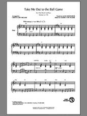 Cover icon of Take Me Out To The Ball Game sheet music for choir (3-Part Mixed) by Cristi Cary Miller, Albert von Tilzer and Jack Norworth, intermediate skill level