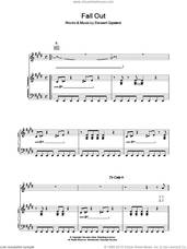 Cover icon of Fall Out sheet music for voice, piano or guitar by The Police and Stewart Copeland, intermediate skill level