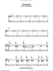 Cover icon of Shambell sheet music for voice, piano or guitar by The Police and Andy Summers, intermediate skill level