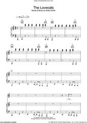 Cover icon of The Lovecats sheet music for voice, piano or guitar by The Cure and Robert Smith, intermediate skill level