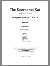 Cover icon of The Koorparoo Kat (COMPLETE) sheet music for orchestra by Sean O'Boyle, intermediate skill level
