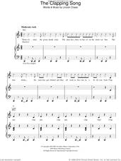 Cover icon of The Clapping Song sheet music for voice, piano or guitar by Lincoln Chase, intermediate skill level