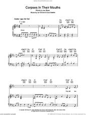 Cover icon of Corpses In Their Mouths sheet music for voice, piano or guitar by Ian Brown and Aziz Ibrahim, intermediate skill level
