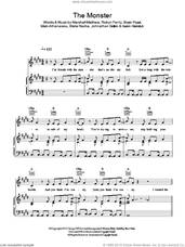 Cover icon of The Monster sheet music for voice, piano or guitar by Eminem feat. Rihanna, Aaron Kleinstub, Bleta Rexha, Bryan Fryzel, Johnathan Bellion, Maki Athanasiou, Marshall Mathers and Robyn Fenty, intermediate skill level