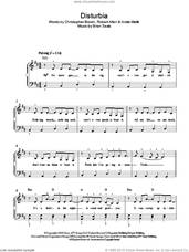 Disturbia Sheet Music For Piano Solo PDF Interactive