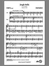 Cover icon of Jingle Bells sheet music for choir (TB: tenor, bass) by Audrey Snyder and James Pierpont, intermediate skill level