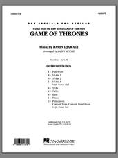 Cover icon of Game of Thrones - Main Title (arr. Larry Moore) (COMPLETE) sheet music for orchestra by Ramin Djawadi, Game Of Thrones (TV Series) and Larry Moore, intermediate skill level