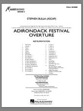 Cover icon of Adirondack Festival Overture (COMPLETE) sheet music for concert band by Stephen Bulla, intermediate skill level