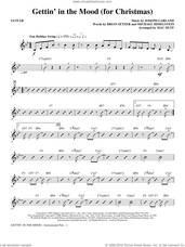 Cover icon of Gettin' In The Mood, for christmas sheet music for orchestra/band (guitar) by Brian Setzer, Joe Garland, Michael Himelstein and Mac Huff, intermediate skill level