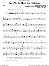 Cover icon of Gettin' In The Mood, for christmas sheet music for orchestra/band (bass) by Brian Setzer, Joe Garland, Michael Himelstein and Mac Huff, intermediate skill level