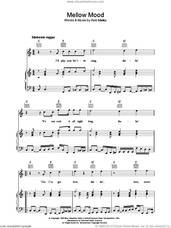 Cover icon of Mellow Mood sheet music for voice, piano or guitar by Bob Marley, intermediate skill level