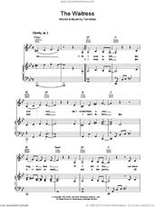Cover icon of The Waitress sheet music for voice, piano or guitar by Tori Amos, intermediate skill level