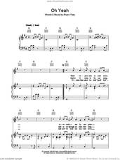 Cover icon of Oh Yeah sheet music for voice, piano or guitar by Roxy Music and Bryan Ferry, intermediate skill level