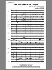 Cover icon of Saw You Never, In The Twilight (from Season Of Wonders) (COMPLETE) sheet music for orchestra/band by Joseph M. Martin and Cecil Alexander, intermediate skill level
