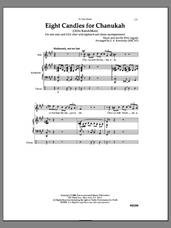 Cover icon of Eight Candles for Chanukah sheet music for choir (SSA: soprano, alto) by J. A. Kawarsky and Flory Jagoda, intermediate skill level
