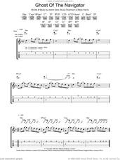 Cover icon of Ghost Of The Navigator sheet music for guitar (tablature) by Iron Maiden, Bruce Dickinson, Janick Gers and Steve Harris, intermediate skill level