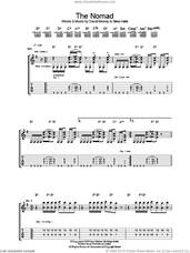 Cover icon of The Nomad sheet music for guitar (tablature) by Iron Maiden, David Murray and Steve Harris, intermediate skill level
