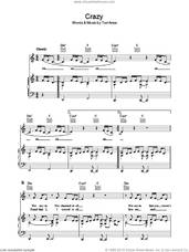 Cover icon of Crazy sheet music for voice, piano or guitar by Tori Amos, intermediate skill level