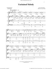 Cover icon of Unchained Melody sheet music for choir (SATB: soprano, alto, tenor, bass) by Anne Raugh, Alex North and Hy Zaret, intermediate skill level