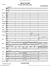 Cover icon of Glory to God! sheet music for orchestra/band (full score) by Mark Hayes and Pamela Martin, intermediate skill level