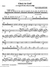 Cover icon of Glory to God! sheet music for orchestra/band (cello) by Mark Hayes and Pamela Martin, intermediate skill level